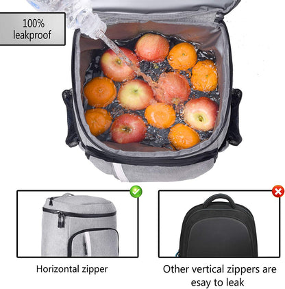 Leakproof and Insulated Backpack Cooler